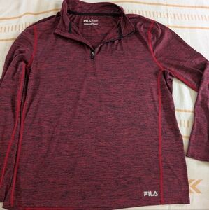 FILA Quarter-Zip Exercise Jacket Size Women's XL